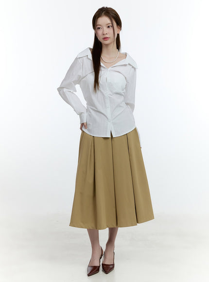 flared-pintuck-midi-skirt-cf503