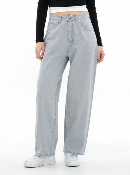 Wide Leg Cotton Pants CA05