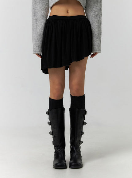 asymmetrical-frill-mini-skirt-cf405