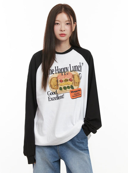 Graphic Long-Sleeve T-Shirt IJ530