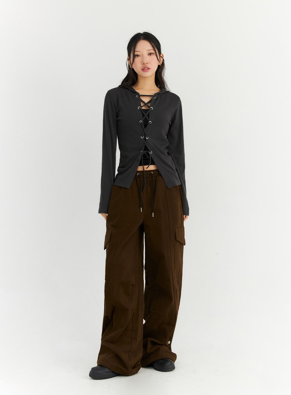 High-Waisted Sweat Pants - Lewkin