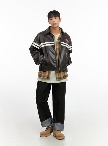 mens-patched-zip-up-rider-jacket-io420