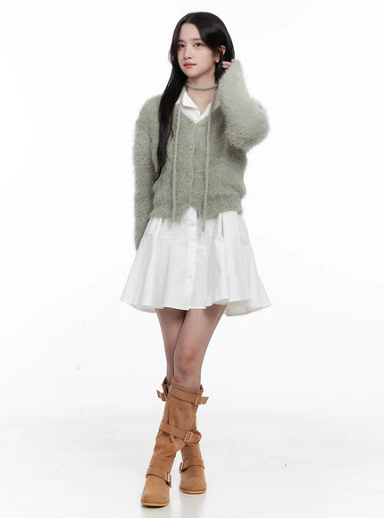 fluffy-knit-cardigan-scarf-set-cs519