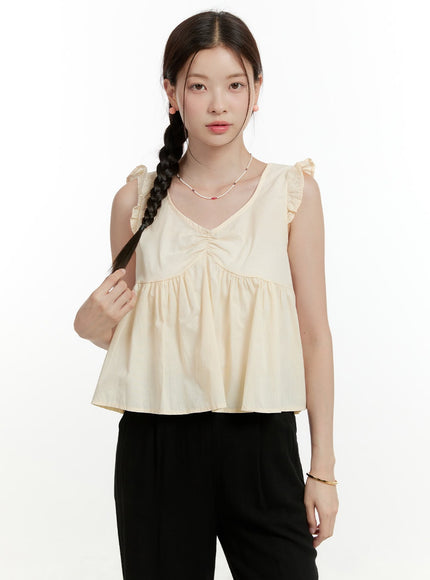 cotton-frill-v-neck-sleeveless-top-ol424