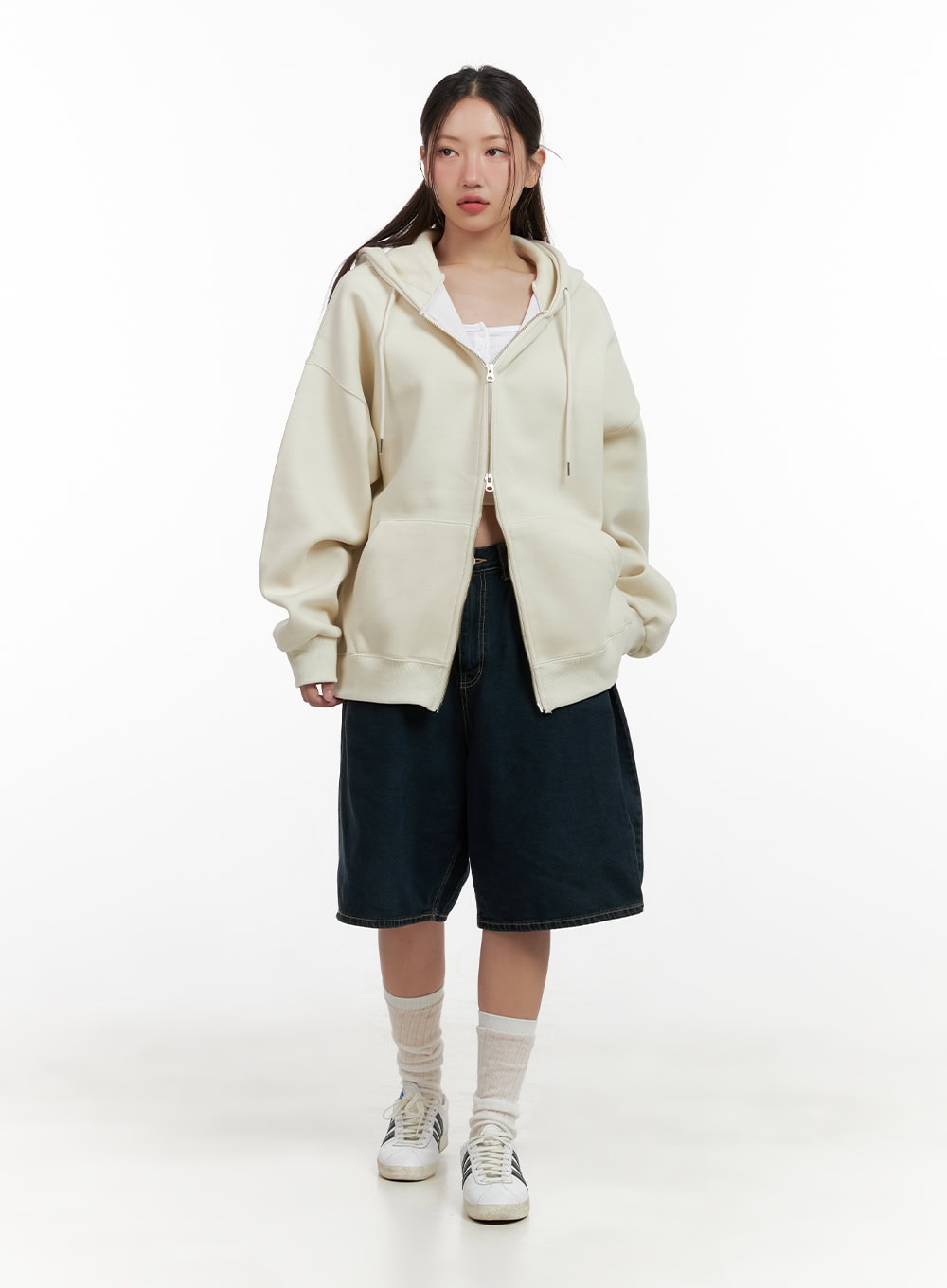 oversized-two-way-zip-up-sweat-hoodie-cl431