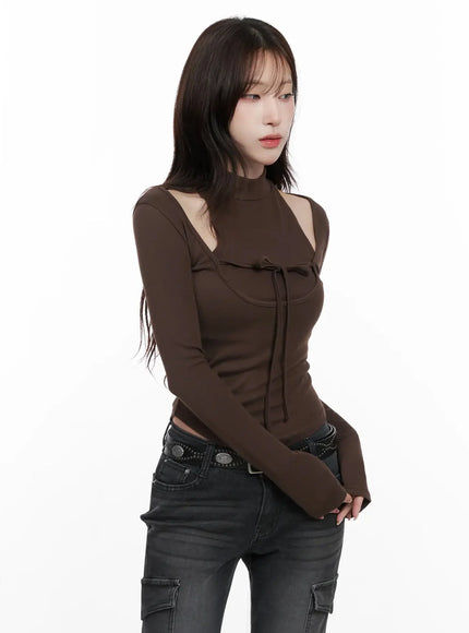 ribbon-turtleneck-cutout-top-in514