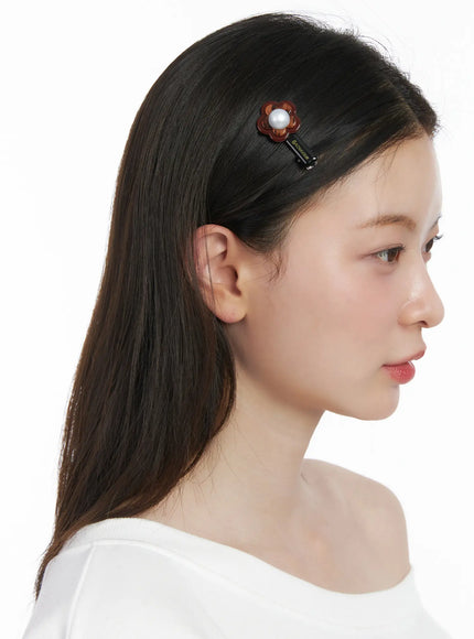 Flower Hair Clip CJ512