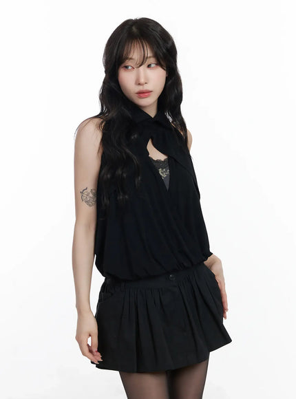 chic-drape-collar-sleeveless-top-cj526