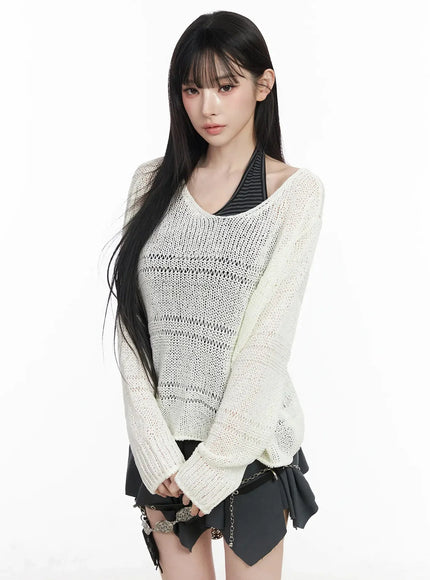 versized-v-neck-knit-sweater-iy511