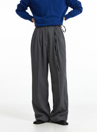 urban-sophisticate-draped-pants-oo323 / Gray