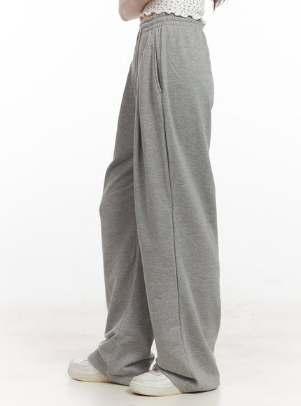 Pintuck Straight-Leg Sweatpants CJ528