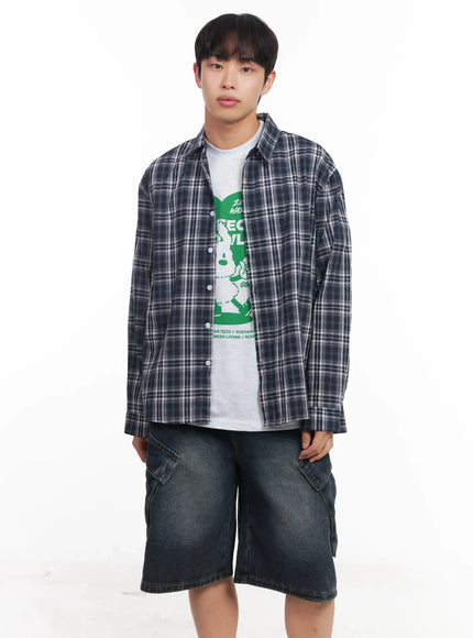 mens-loose-fit-flannel-shirt-iu519