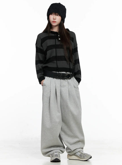 striped-half-buttonsweater-hoodie-co521