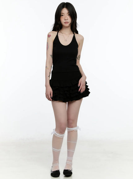 multi-layered-ruffle-mini-skirt-cn517