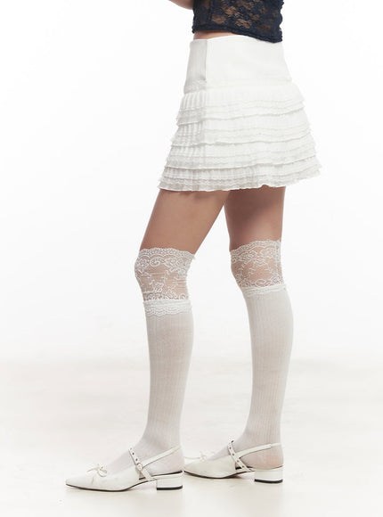 frilly-lace-layered-mini-skirt-ca529
