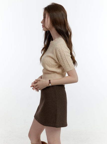 cable-knit-short-sleeve-crop-sweater-cf504