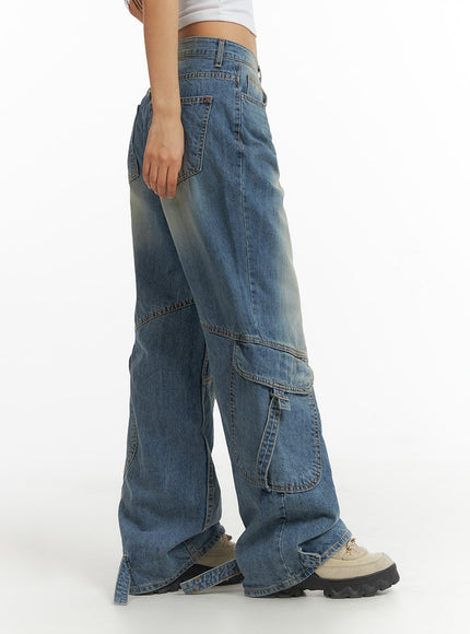 vintage-mid-waist-cargo-jeans-cj425