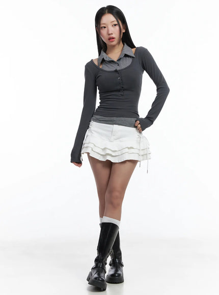 corset-mini-skirt-cd529