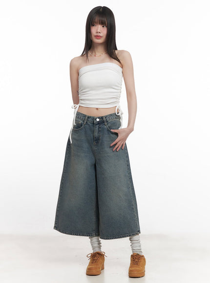 Washed Oversized Baggy Jorts CM520