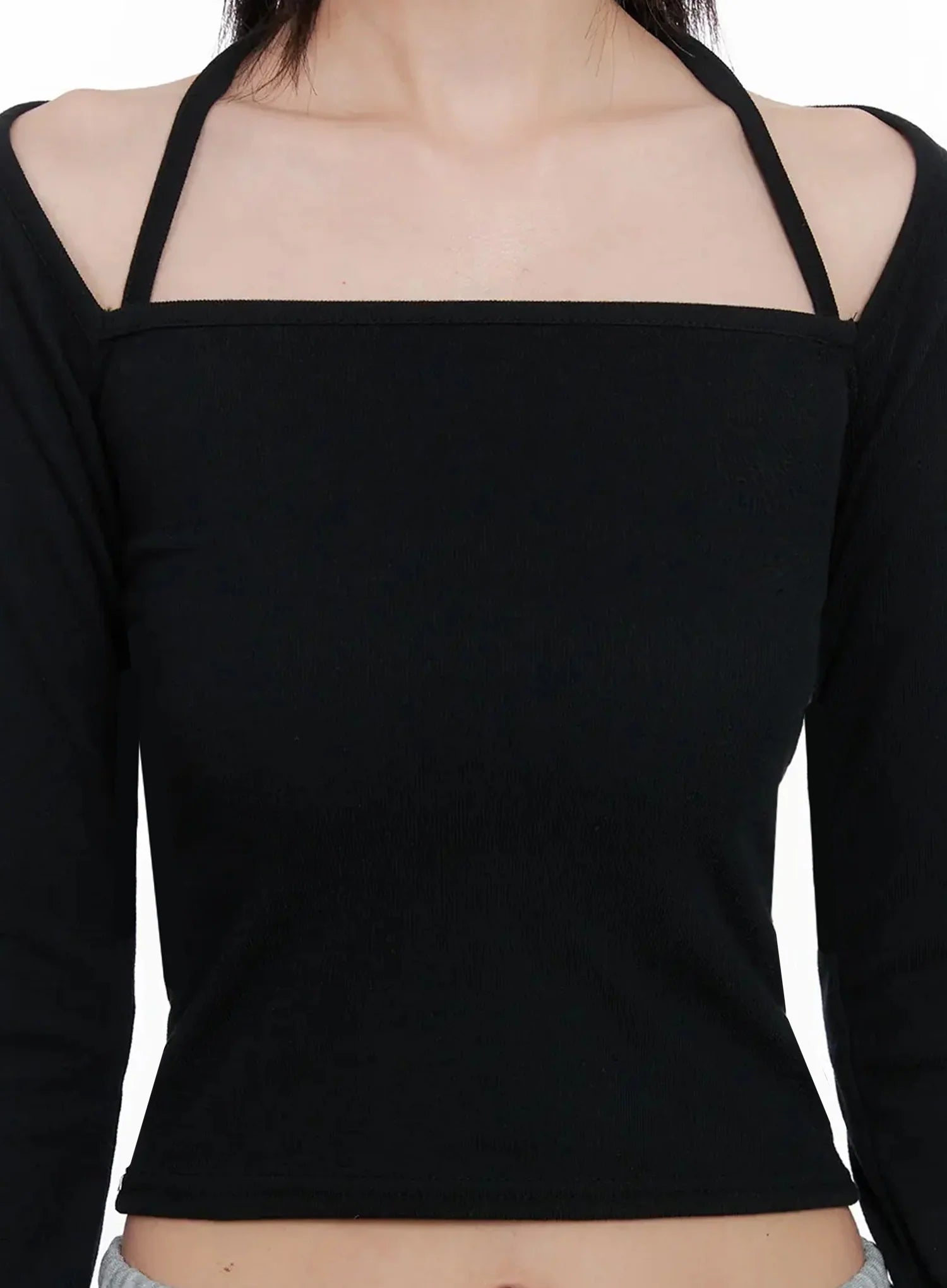 Long Sleeve Bolero Top IS508