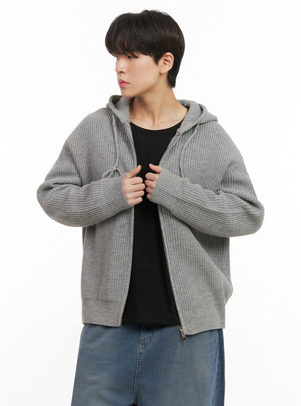 mens-knitted-double-zip-up-hoodie-ij517