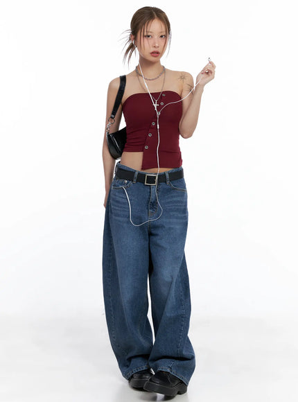 asymmetric-button-tube-top-cl510