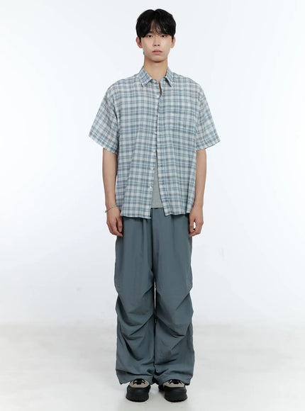 mens-checkered-button-up-shirt-ig501