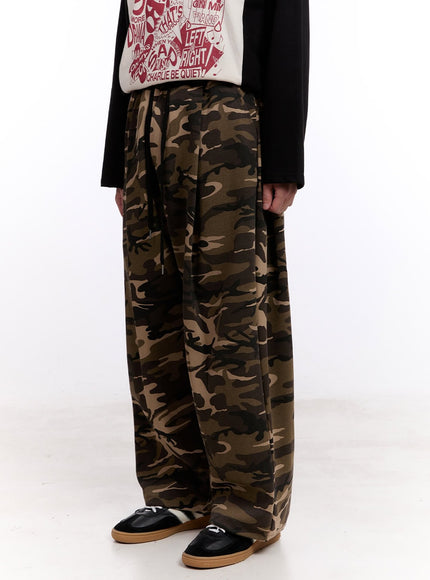 Men's Camo Wide-Fit Pants IM512