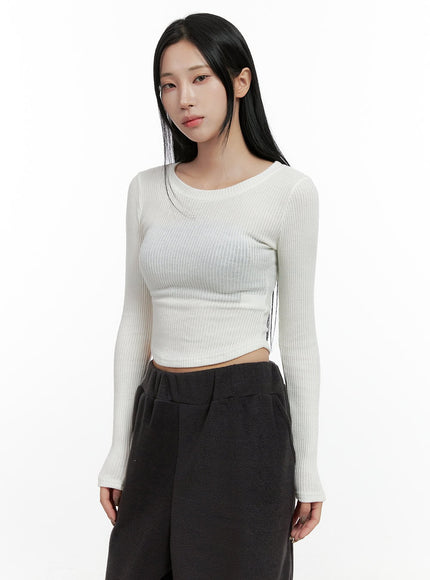 long-sleeve-round-neck-crop-top-cn408