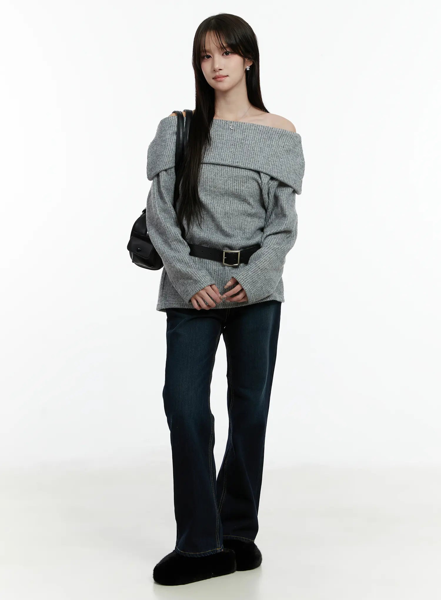 fleece-ribbed-off-shoulder-knit-top-cd523
