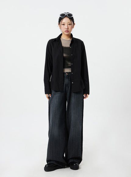 Mid-Rise Baggy Jeans CM324