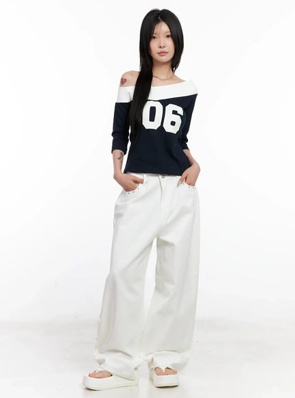 contrast-number-off-shoulder-tee-cl525