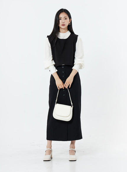 Mary Jane Square Toe Shoes OS22