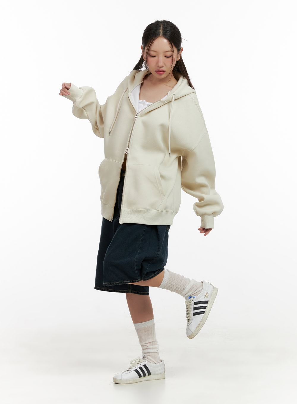 oversized-two-way-zip-up-sweat-hoodie-cl431