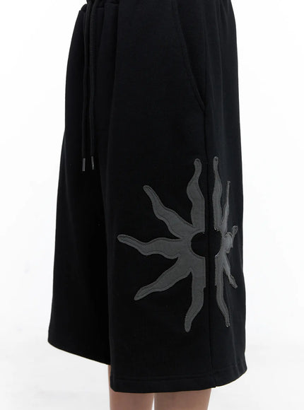 sun-patch-bermuda-sweatshorts-cl511