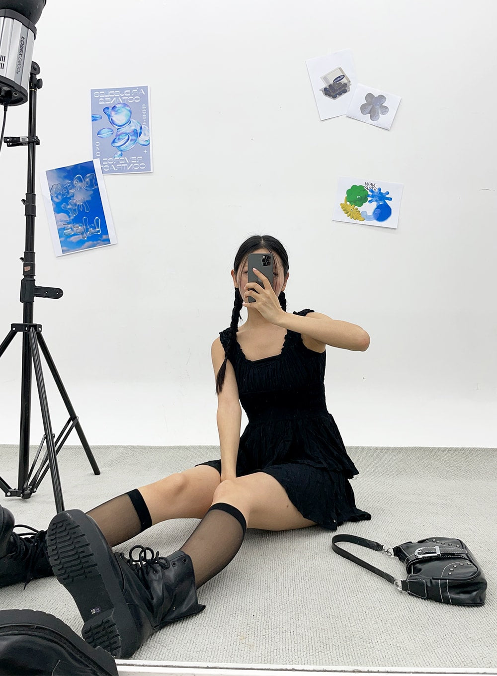 Frill Layered Mini Dress CY308