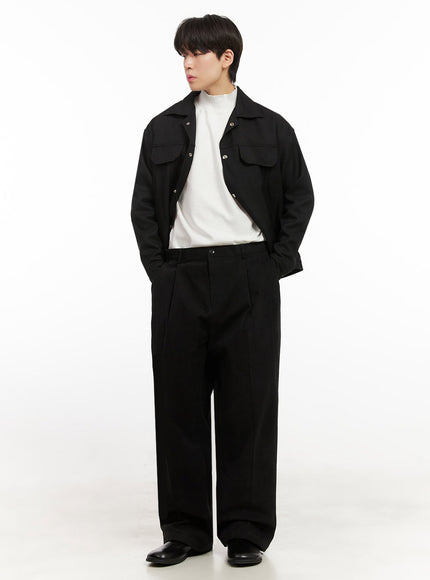 mens-fleece-lined-wide-fit-pintuck-pants-ij517