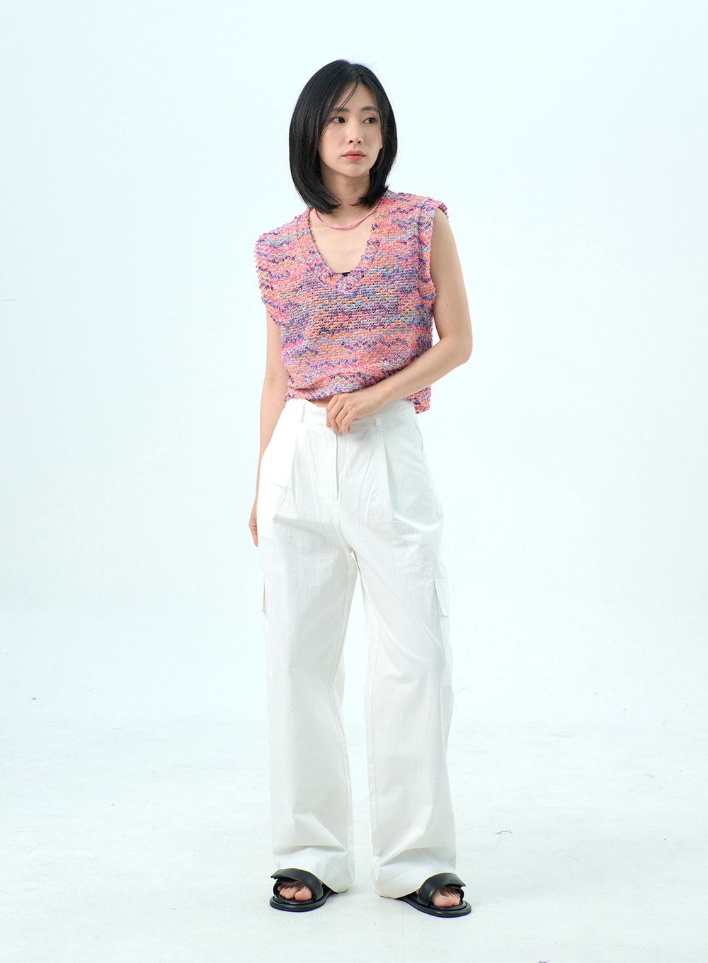Cargo Wide Pants OY318