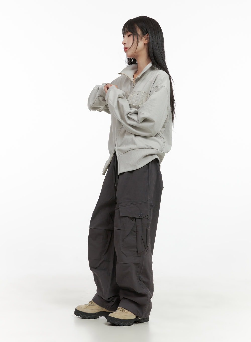string-banded-baggy-cargo-pants-cs403
