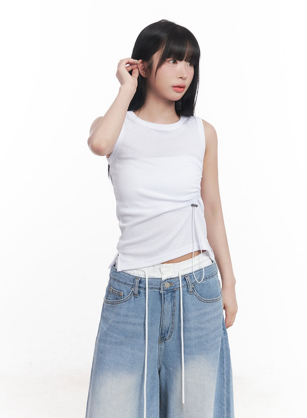 shirred-crop-tank-top-cy527