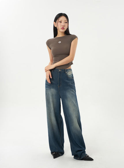 Baggy Low Rise Jeans CA326