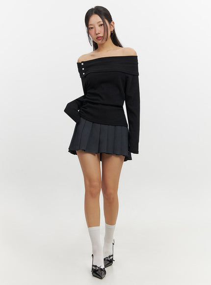 Classic Pleated Mini Skort IF510