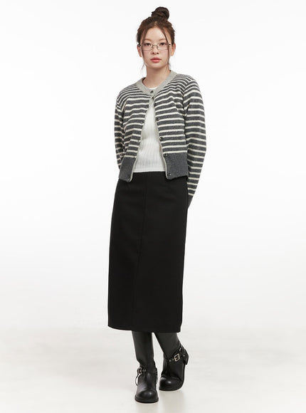 Straight Midi Skirt IF505