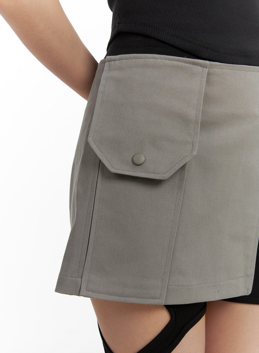 layered-pocket-skirt-ca409