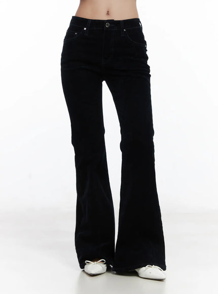 velvet-studded-bootcut-pants-cd529