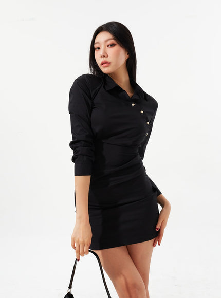Mini Shirt Dress IM327