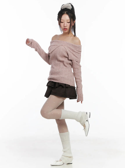 layered-ruffle-mini-skirt-cd530