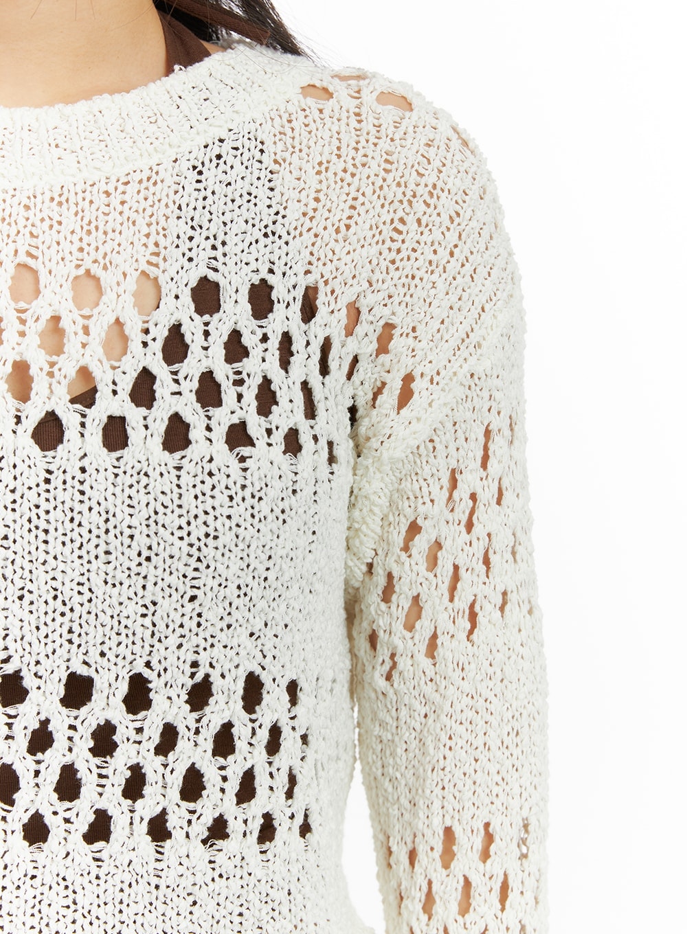round-neck-hollow-out-knit-sweater-cm408