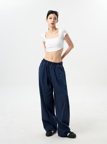 Low Rise Cotton Pants CY312