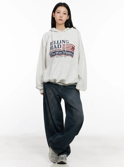 Retro Graphic Hoodie CG525